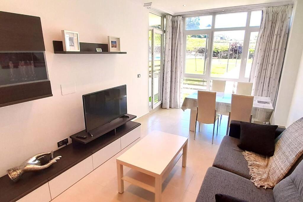 Ferienwohnung Apartamento Playa Foz Con Jardin Y Piscina Exterior foto