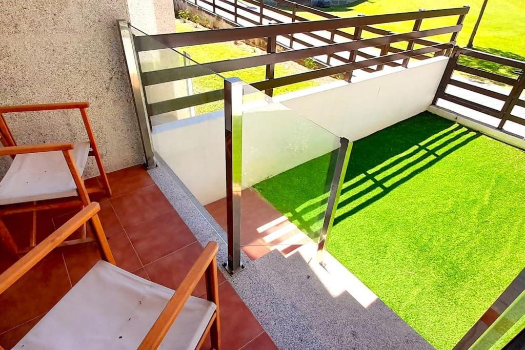 Ferienwohnung Apartamento Playa Foz Con Jardin Y Piscina Exterior foto